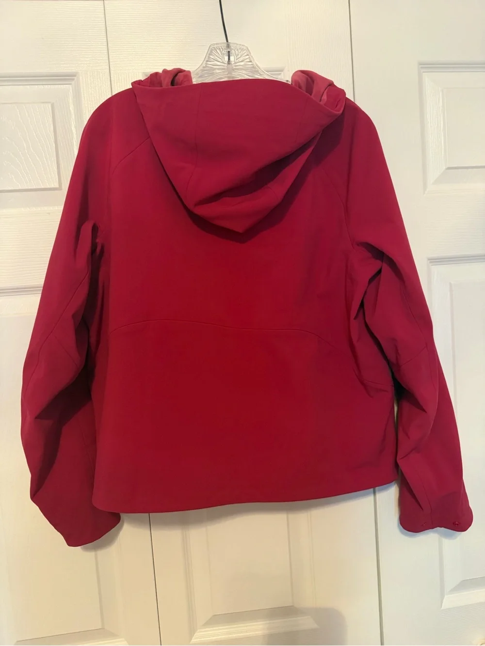 Lululemon Women's Hooded Zip Jacket in Deep Raspberry